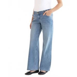 NEW SOON MATERNITY heaven maternity straight jeans in mid wash